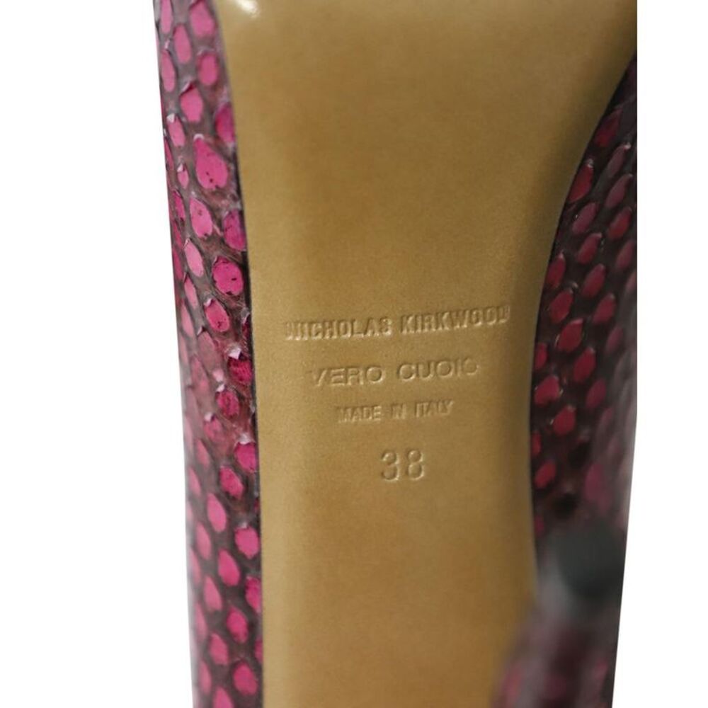 Pre Loved Nicholas Kirkwood Women purple Heels - Picture 6 of 8